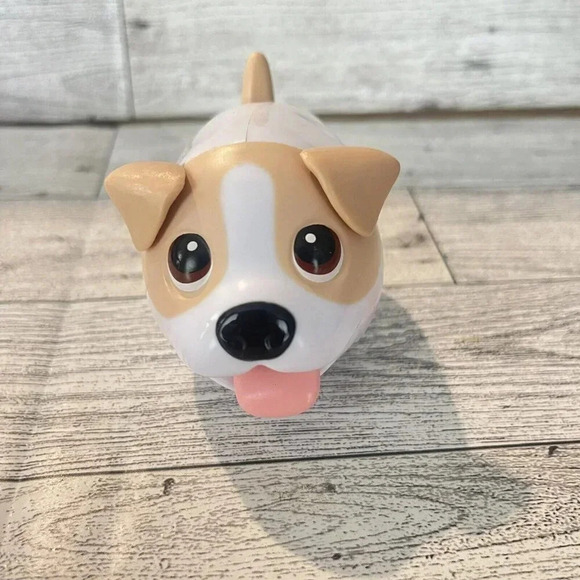 Chubby Puppies Waddling Walking Jack Russell Terrier Heart Spot Spin Master WORK - Picture 1 of 8